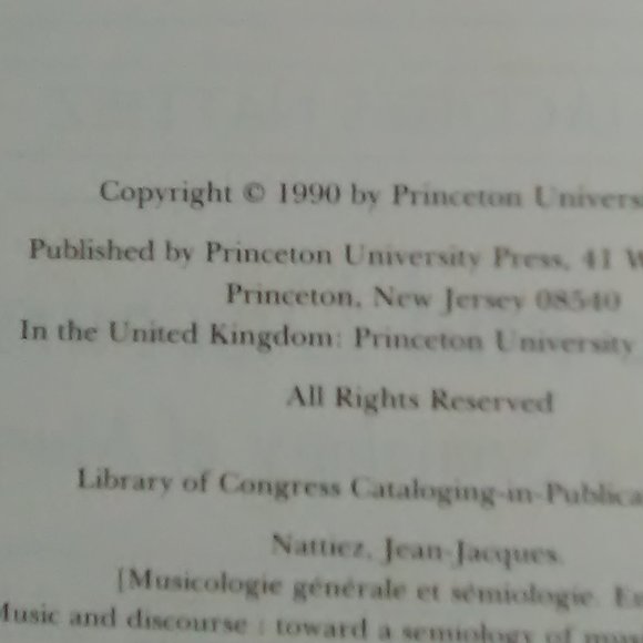 Music and Discourse - Picture 3 of 4